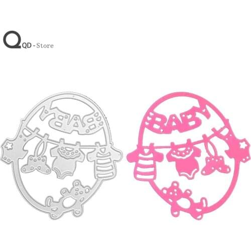 Scrapbook Childrens Educational Baby Cutting Dies Handmade Tools DIY Card Make Mould Model Craft Decoration Metal Cutting Dies
