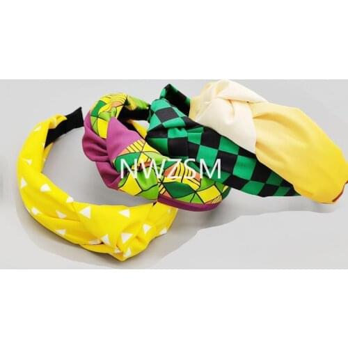 Anime Demon Slayer Kamado Tanjirou Kamado Nezuko peripheral hair decoration animation COSPLAY decorate hair hoop