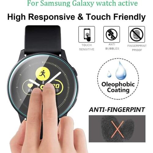 Tempered Glass HD Screen Protector Film For Samsung Galaxy Watch Active 3pcs/5pcs screen Protective Film smart Accessories