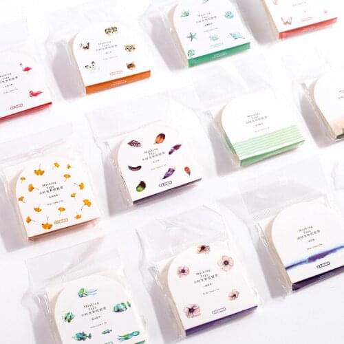 1pcs Creative Hand Account Shred No Traces Washi Tape Colorful Hand Account Temporary Shred Stickers