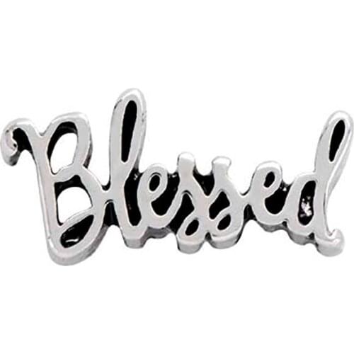 10pcs Blessed Custom Floating Charms For glass living locket necklace Watches