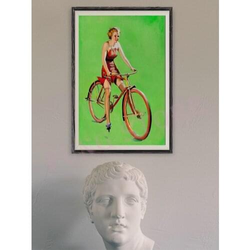 184 Vintage Beautiful Pin-up Girl Classic Picture Custom Silk Poster Home Deco Wall Art Christmas Gift