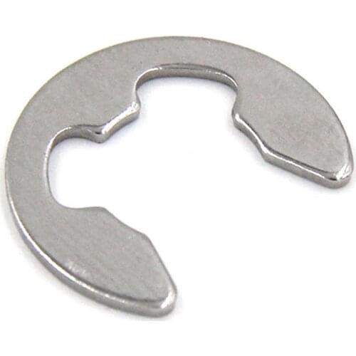 50Pcs DIN6799 GB896 D1.5-D10 304 Stainless Steel C-type Elastic Seals Snap Retaining Washers Circlip O Ring Kit