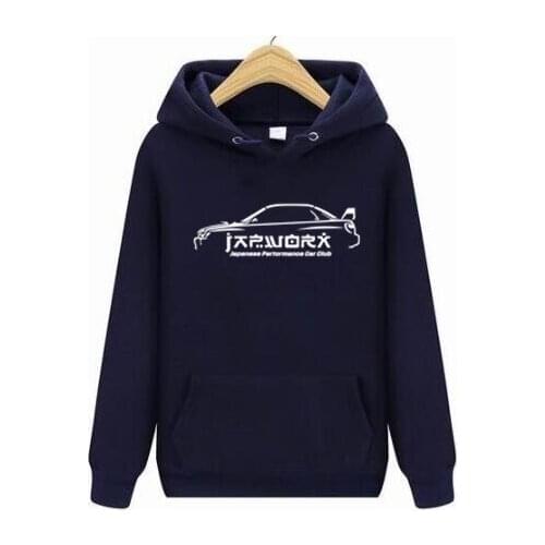 2021 High quality S-4XL JAPWORX IMPREZA HAWKEYE WRX JMD DRIFT CAR Hoodie Hoodies Hip Hop New Hoodie Men