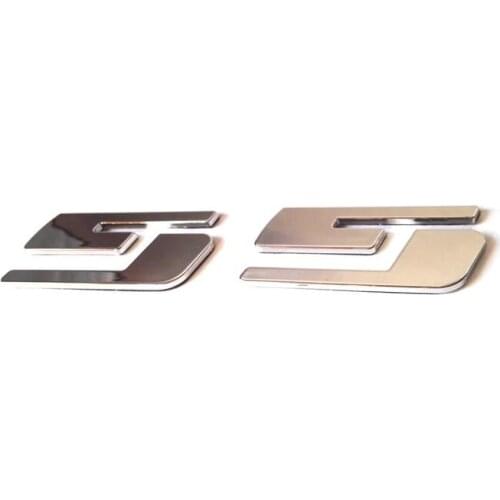 Free Shipping 1SET/LOT ABS SS Emblem Badge Sticker