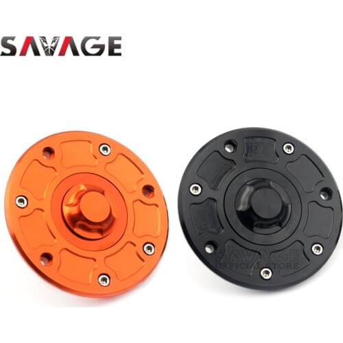 Quick Release Gas Fuel Tank Cap For 125 200 250 390 DUKE 2012-2016 13 14 15 Motorcycle Accessories Lockless Oil Tank Cover CNC