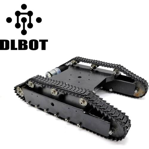 KT100 Full metal Tank car, heavy load, Iron Frame,for excavator chassis, DIY, Tank fans, Free Shipping DHL or Fedex