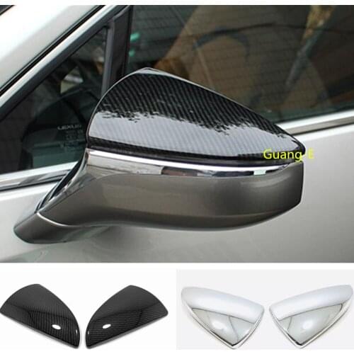 For Lexus UX 200H 250H 260H 2019 2020 2021 Car Sticker ABS /Carbon Fiber Back Rear View Rearview Door Mirror Cover Trim Frame