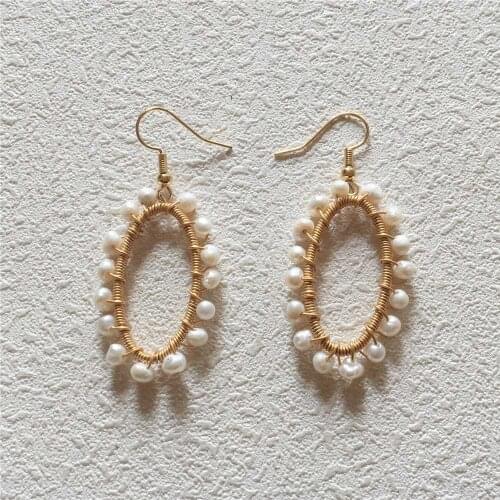 FUWO Earrings With Stones