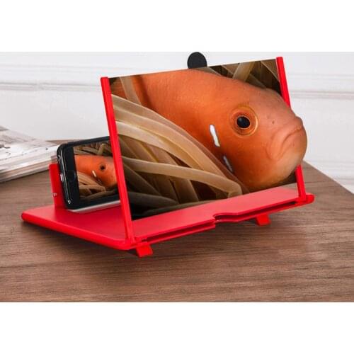 Quality Portable Magnifier for Mobile Phones Folding HD Desktop Screen Amplifier Phone Rack Stand Desktop Screen Amplifier