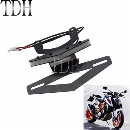 License Plate Holder Bracket LED Light For 1290 Super R 2014-2020 Motorcycle Tail Tidy Integrated LED Fender Eliminator