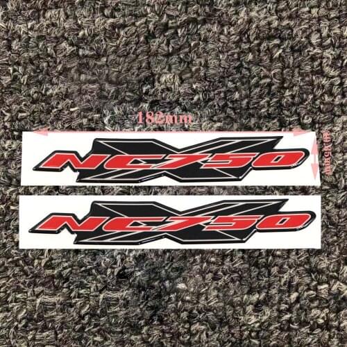 Motorcycle Stickers 3D For HONDA NC750 NC750X Side Panel Protector Fairing Decals Emblem Badge Tank Pad Protection 2018 2019