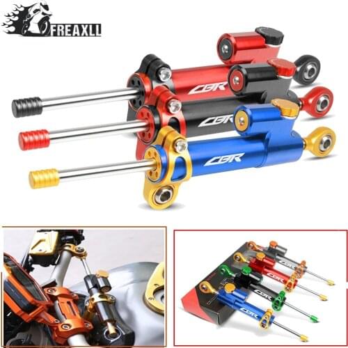 Moto CNC Motorcycle Steering Damper Stabilizer Linear Reversed Safety Control Over For HONDA CBR600F4i CBR600 F4i CBR900RR 919
