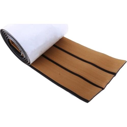 240X17X0.6cm EVA Boat Flooring Sheet Non-Slip Boat Yacht Foam Flooring Pad Faux Teak Decking Sheet Mat Sheet