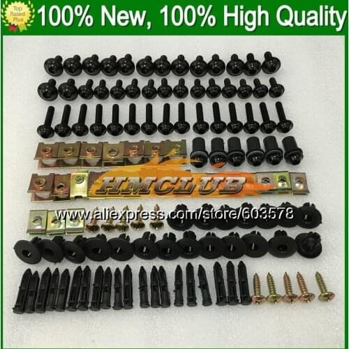 Fairing bolts full screw kit For YAMAHA YZFR6S 06 07 08 09 YZF-R6S YZF600 YZF R6S 2006 2007 2008 2009 CL73 Nuts bolt screws Nut