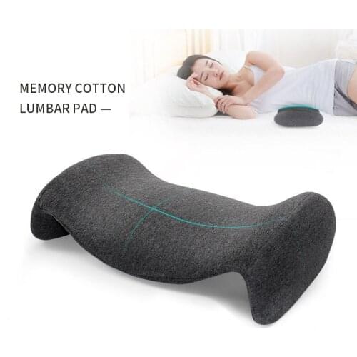 Memory Cotton Traction Lumbar Pillow Leg Pillow Home Bedding Pregnant Woman Waist Support Cushion Sleep Aid Waist Pad Pillows