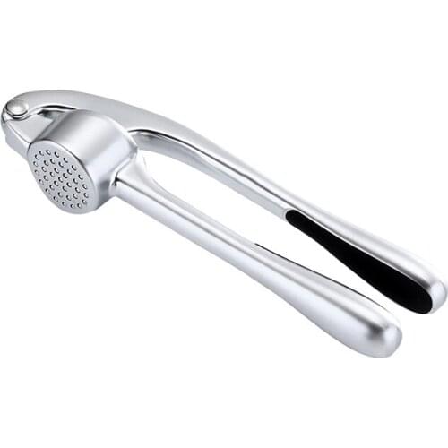 Zhensheng Zinc Alloy Garlic Press Manual Garlic Crusher Press Mud Garlic Peeler Kitchen Gadgets