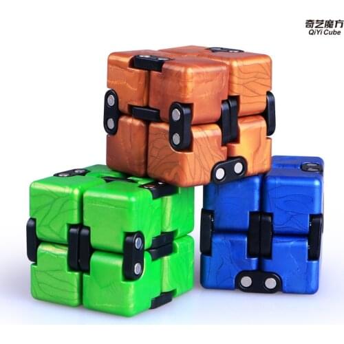 QiYi Infinite Magic Neo Cube Abs Solid Material Science Originality Decompression Autism Toys Optional Hand Spinner