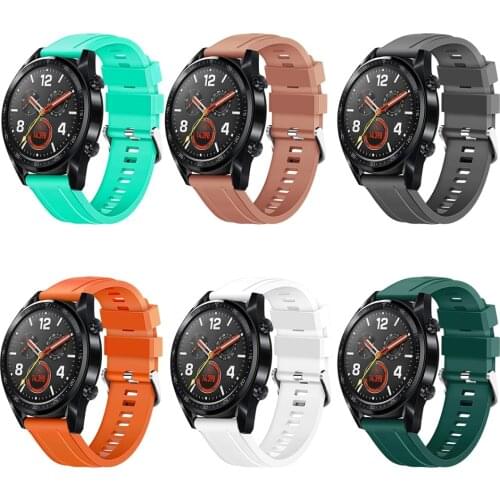 Sport Silicone Watchesbands For Huawei Watch GT 2e 2 Pro Honor Magic Silicone Band Wrist Strap Adjustable Waterproof Wristbands