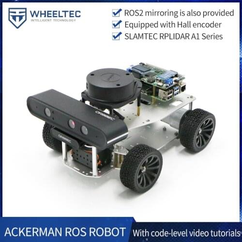 ROS robot Ackerman differential unmanned car McNum wheel Moveit robotic arm Raspberry Pi