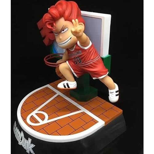 SLAM DUNK Genius Hanamichi Sakuragi Rukawa Kaede Figure Dunk Scenes Action Figure Toy Model W10