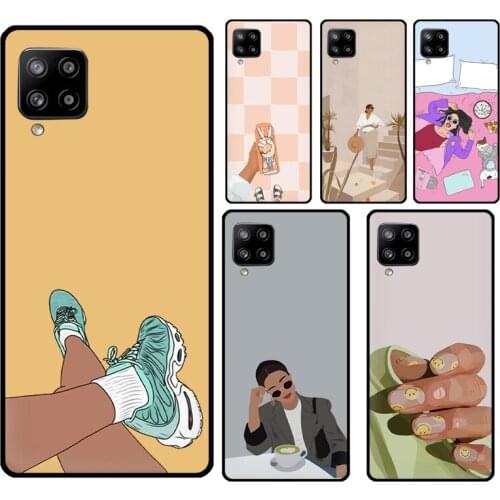 Aesthetic Quote Girly Case For Samsung A51 A71 A31 A11 A21S A20e A12 A32 A42 A52 A72 A02S A10 A30S A40 A50 A70