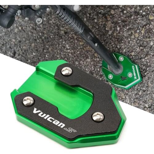 2020 High Quality Kickstand Foot enlarger stand extension Plate For Kawasaki Vulcan S 650 VN650 2015-2019 2020