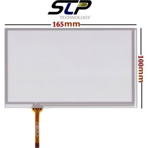 5 Pcs 7''Inch TouchScreen 165mm*100mm Car GPS HSD070IDW1 HSD070ID00 HSD070IE11 Resistance Handwritten Touch Panel Screen Glass