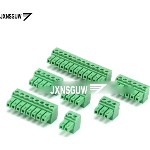 5PCS Plug only KF2EDGK-3.81 2P 3P 4P 5P 6P 8P 12P Connector spacing 3.81MM PCB CONNECTOR PLUG-IN TEMINAL BLOCK