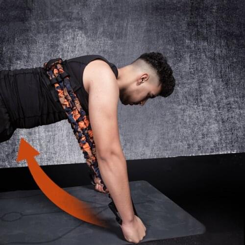 Push Up Resistance Band Bench Press Removable Chest Muscle Builder Arm Expander Home Workouts Gym Fitness Equipment DropShipping