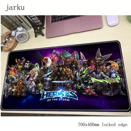 Heroes of the storm pad mouse computador gamer mause pad 700x400X2MM padmouse large mousepad ergonomic gadget office desk mats