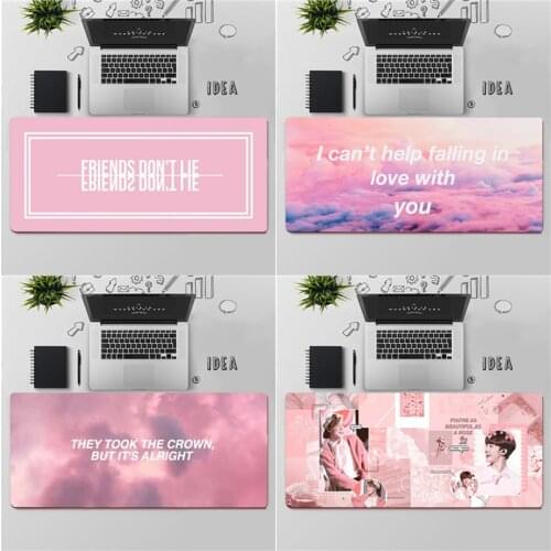Maiya Pink Aesthetics songs lyrics Aesthetic Unique Desktop Pad Game Mousepad Free Shipping Large Mouse Pad Keyboards Mat