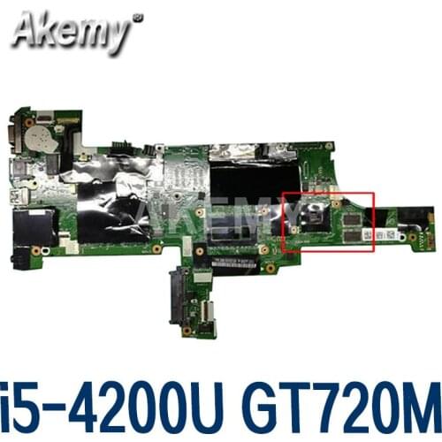 For Lenovo Thinkpad T440 notebook motherboard VIVL0 NM-A101 CPU i5 4200U GPU GT720M 100% test work FRU 00HW219 04X4036 04X4037