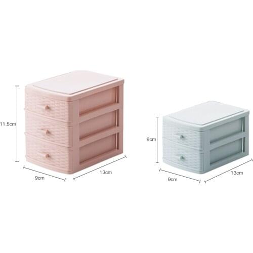 Mini Drawer,Cosmetic Box, Multi-functional Household Desktop Storage Box,High-grade Cosmetic Plastic Container, Finishing Box