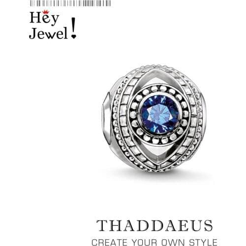 New Hot Sale Nazars Eye Europe Beads Silver Crystal DIY Beads Fit Karma Bracelet Necklace for Women Men Jewelry