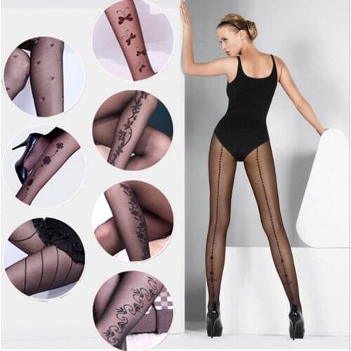 20pcs/lot New Spring Autumn Jacquard Pantyhose Pretty Cheap Sexy Dot Snow Stripe Pattern Women Clothing Tights Spendex