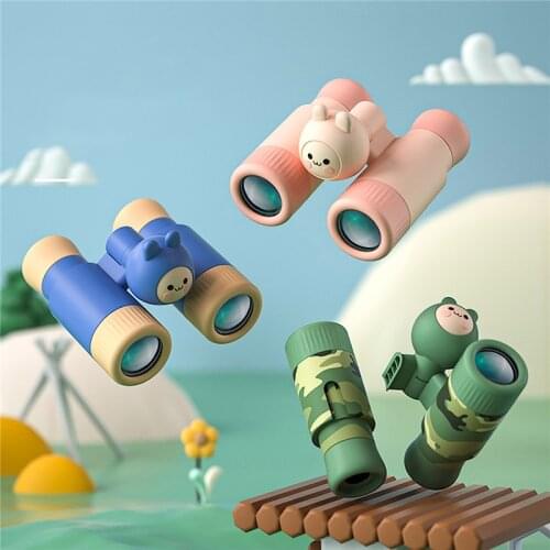 Focal Eyepieces Adjustable Children Binoculars Sharing Telescope Mini Single Double Tube Detachable HD Mirror Telescope Kid Gift