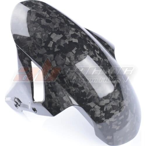 Front Fender Hugger Tire Mudguard Cover Cowl Fairings For BMW S1000RR 2020 Full Forged Carbon Fiber 100