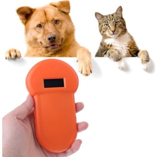 Dog Pet ID Reader Animal Chip Digital Scanner USB Rechargeable Microchip Handheld Identification General Application for Cat Dog