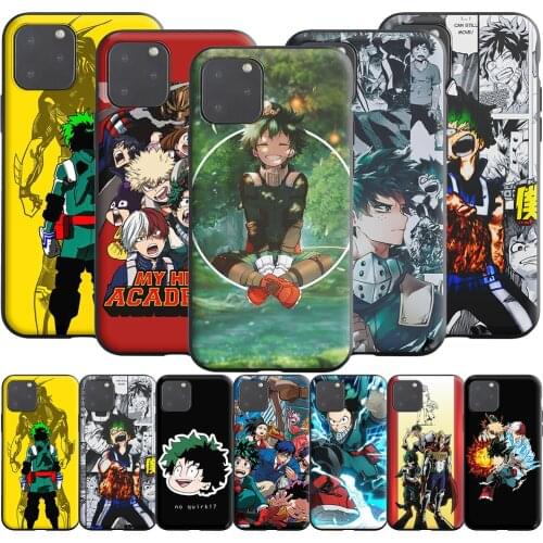 My Hero Boku Academia MHA Silicone Case for Realme Narzo 30A GT NEO C3 C25 C21 C20 C17 C15 C12 C11 8 7 7i 6 6i Pro