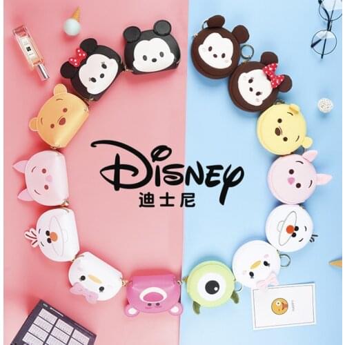 Disney Mickey Mouse Bag Cartoon Handbag Winnie the Pooh Womens Coin Purse Frozen Olaf Lady Wallet Cute Donald Duck Shopping Bag