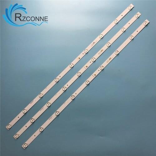 LED Backlight strip 9 lamp For Haier 39'' TV CRH-K385YN3535T0309692-REV1.1 39A3 H39E12 LE39B510X 3V