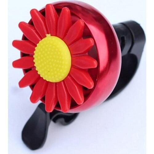 Funny Bicycle Bell Horns Bike Daisy Flower Children Girls Cycling Ring Alarm