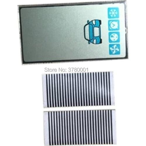 Wholesale A93 GSM lcd display for Russian version Key Chain starline A93 GSM lcd remote control keychain 2 way Car alarm system