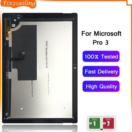 LCD Display For Microsoft Surface Pro 3 LCD Panel Touch Screen Digitizer For Surface Pro 3 (1631) TOM12H20 V1.1 LTL120QL01 003