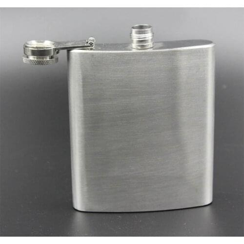 1Pcs Whisky Bottles Men Gift 7oz Wedding Party Bar Supplies Portable Drink Bottle Hip Flask Stainless Steel Alcohol Accessories