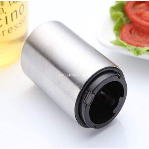 200 Pcs Stainless Steel Automatic Bottle Openers Bar Tools Beer Wine Opener Beer Soda Cap Wine Bottle Opener Kitchen Accessories