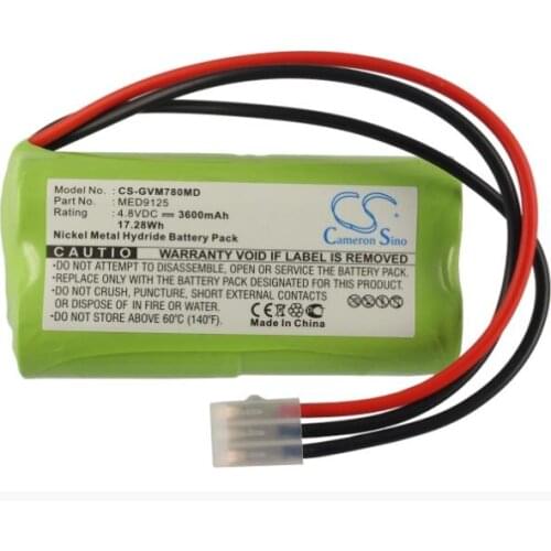 Cameron Sino 3600mAh battery for OHMEDA 7800 MED9125 Medical Battery