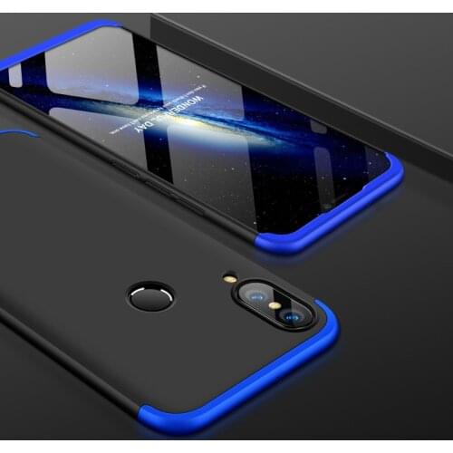 360 Degree Full Cover for Huawei Nova 3i Case Hard 3 in 1 Hybrid Armor Phone Case for Huawei Nova 3 / Nova 3i 6.3'' Back Cover