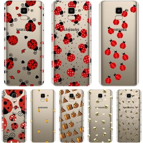 Phone Case For Samsung Galaxy J2 J5 J7 Prime Bee Soft Silicone Back Cover For Samsung J4 J6 J8 Plus 2018 J3 J5 J7 2015 2016 2017
